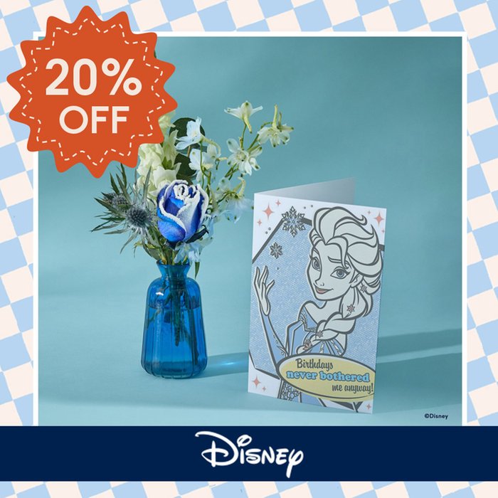 Disney’s Elsa Posy with Vase