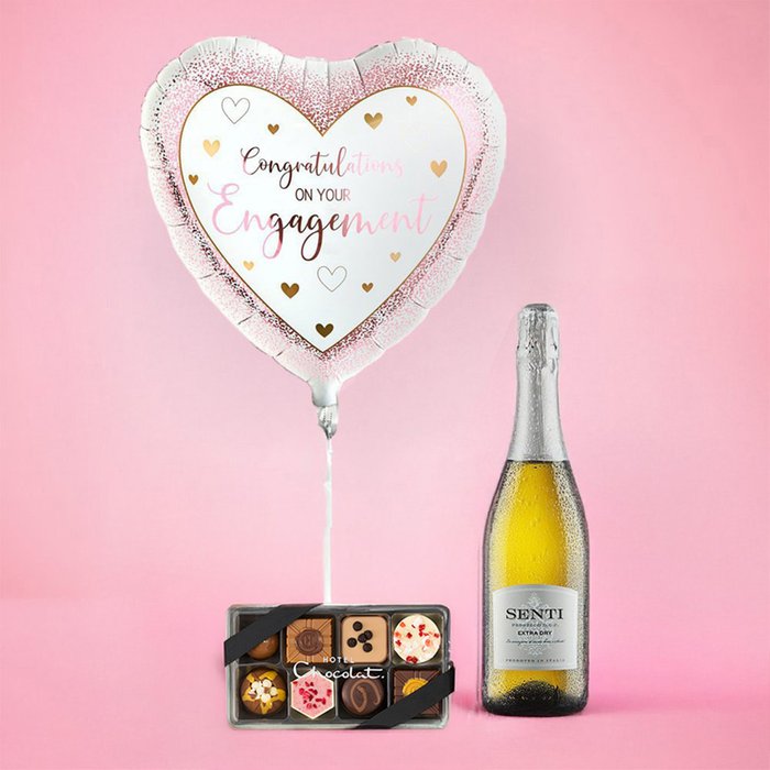 Happy Engagement Balloon Gift Set 