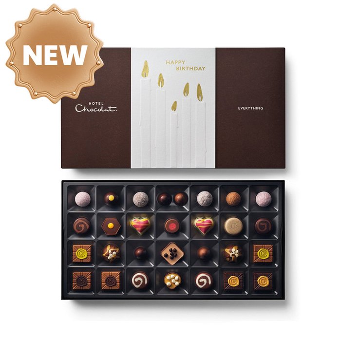 Hotel Chocolat - Everything 29-Piece Happy Birthday Chocolate Box