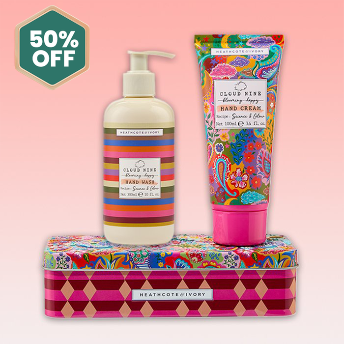 Cloud Nine Hand Cream Tin & Hand Wash