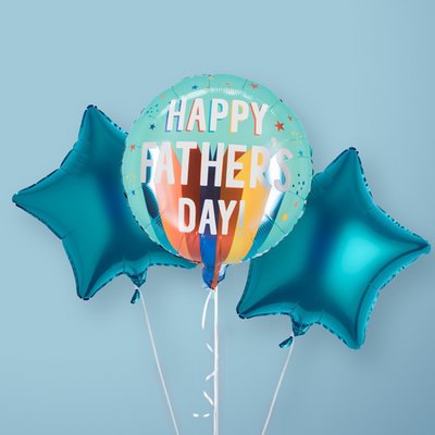 Happy Father's Day Balloon Trio