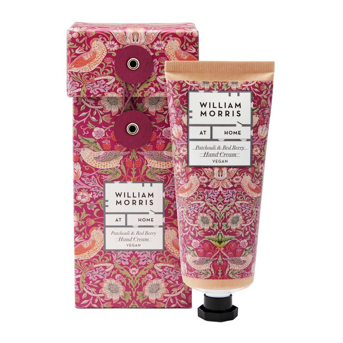 William Morris Strawberry Thief (Red Berry & Patchouli) Hand Cream 100ml