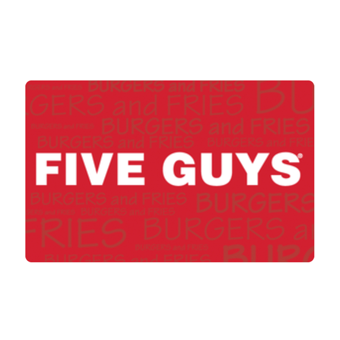 Five Guys Gift Card