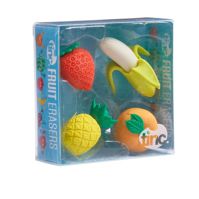 Fruit Erasers