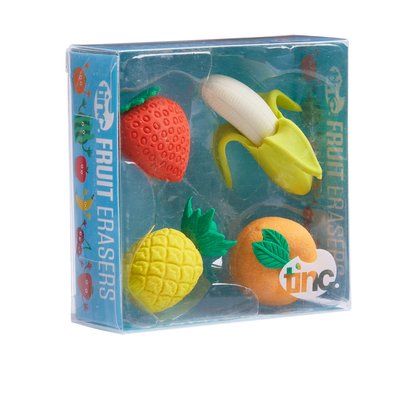 Fruit Erasers