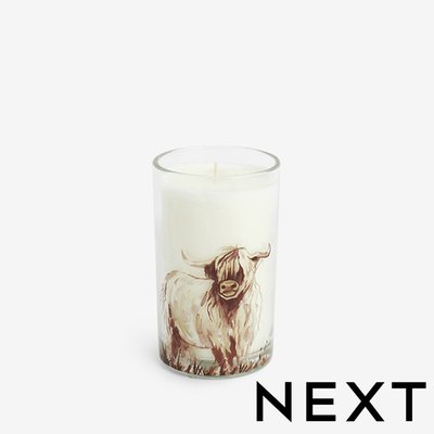 NEXT Lemon & Bergamot Highland Cow Candle