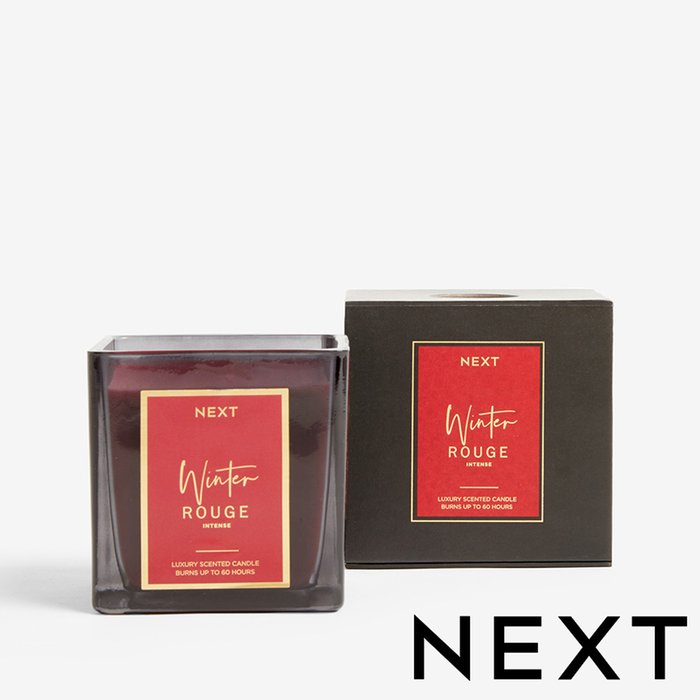 NEXT Rouge Glass Candle