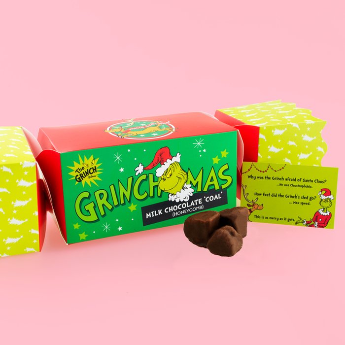 Grinch Cracker - Milk Chocolate Honeycomb