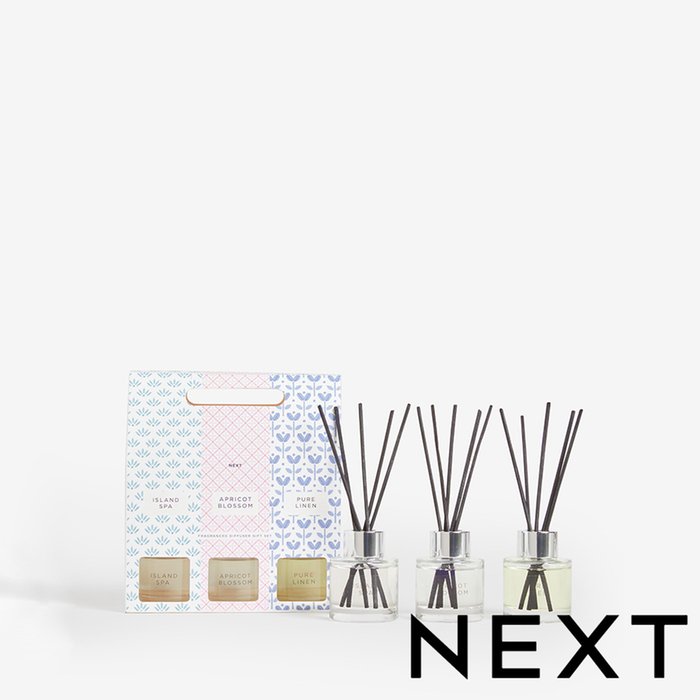 NEXT Apricot Blossom Set Of Fragranced Reed Diffuser