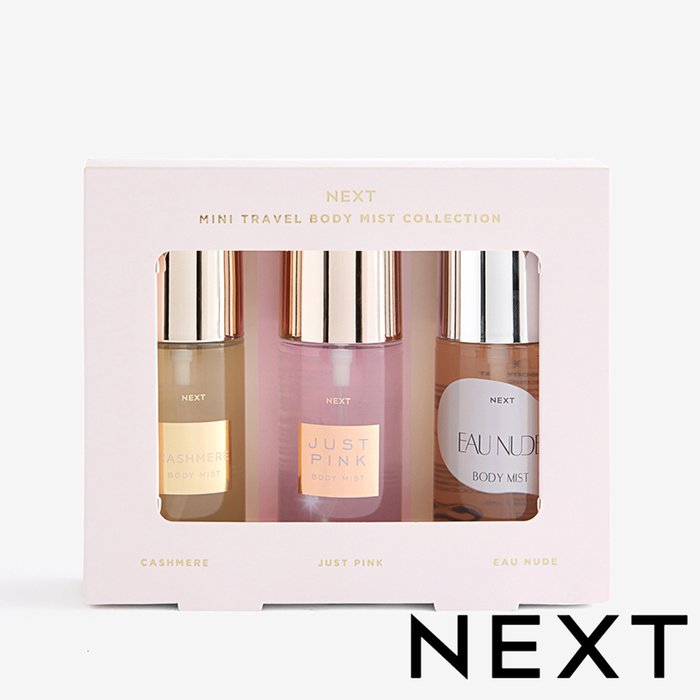 NEXT Set of 3 Mini Travel Body Mists 75ml