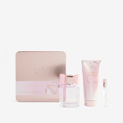 NEXT Just Pink 100ml and 10ml Perfume with 200ml Body Lotion Gift Set