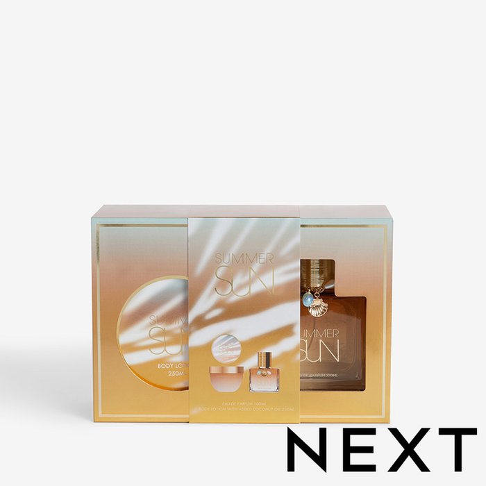 NEXT Summer Sun 100ml Perfume & Body Lotion Gift Set