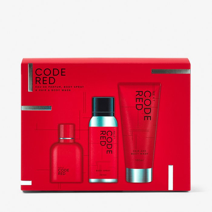 NEXT Code Red 30ml Eau De Parfum, Bath and Body Gift Set