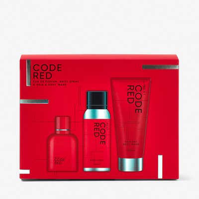 NEXT Code Red 30ml Eau De Parfum, Bath and Body Gift Set