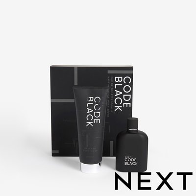 NEXT Code Black 100ml Eau De Parfum And Body Wash 200ml Gift Set 