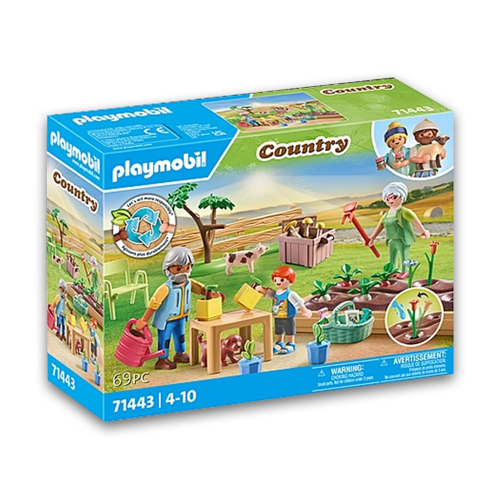 Moonpig Playmobil Grandparent's Allotment (71443) Toys & Games