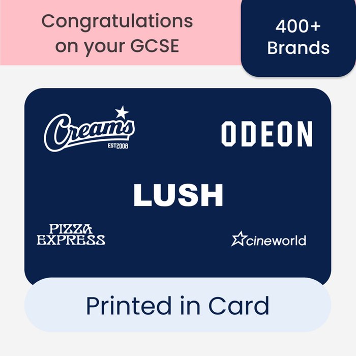 £30 GSCE Results Gift Voucher