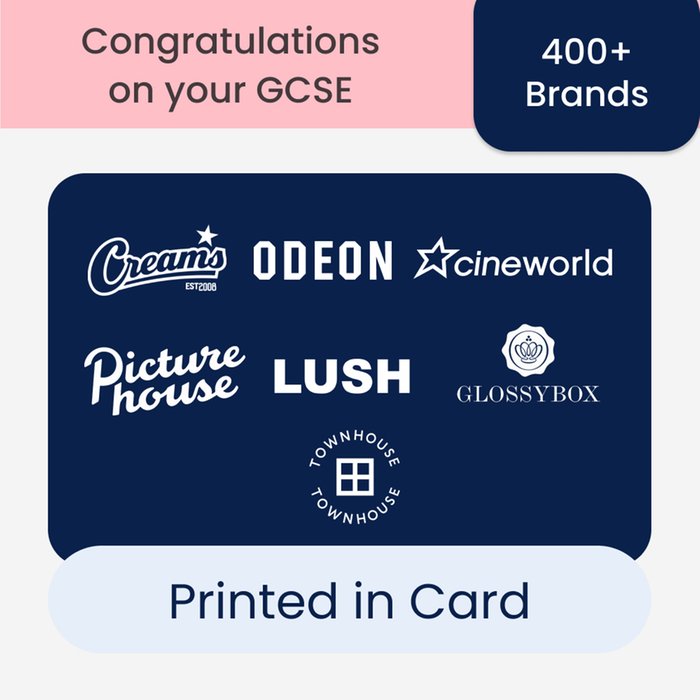 £50 GCSE Results Gift Voucher