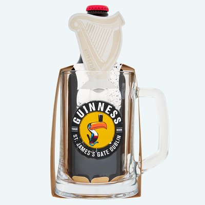 Guinness Tankard, Bottle & Opener