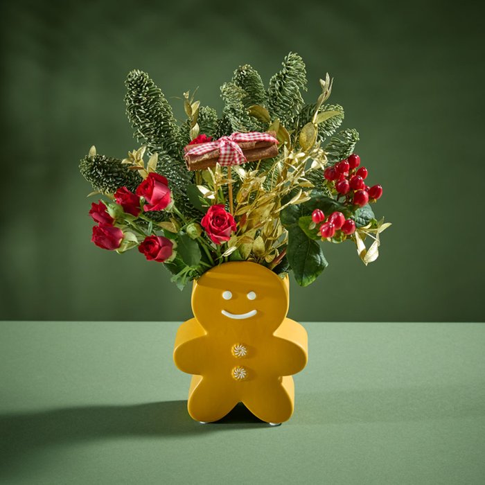 Gerry the Gingerbread Vase