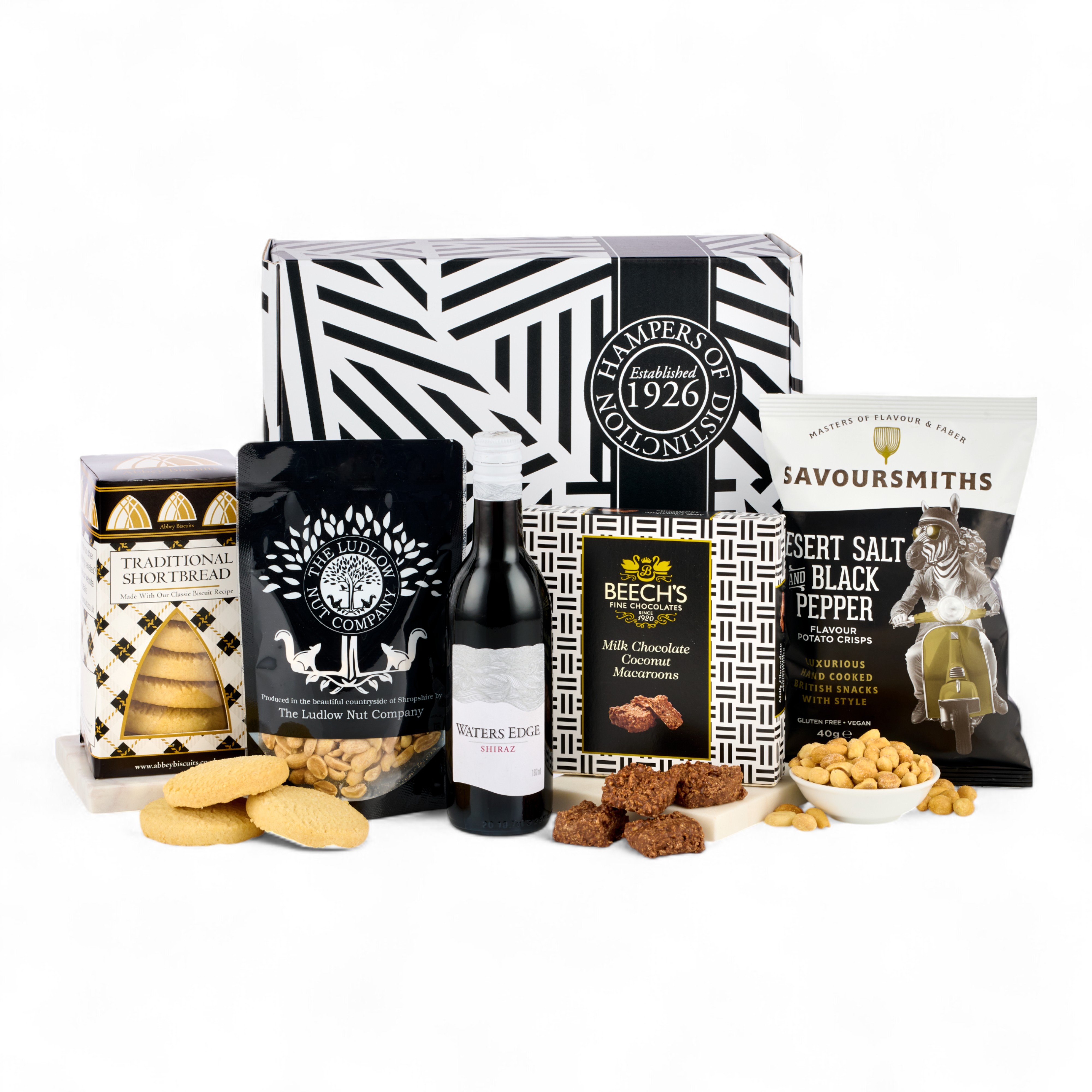 Moonpig Wine & Treats Hamper
