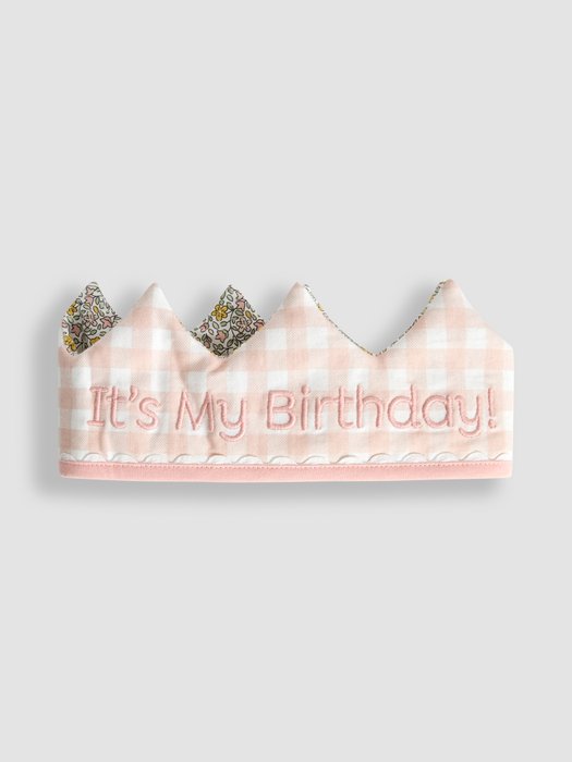 JoJo Maman Bébé Vintage Floral Birthday Crown