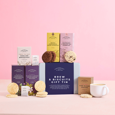 Cartwright & Butler Brew & Biscuits Tin Hamper