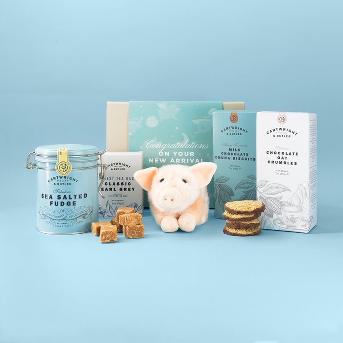 Cartwright and Butler New Arrival Baby Boy Hamper