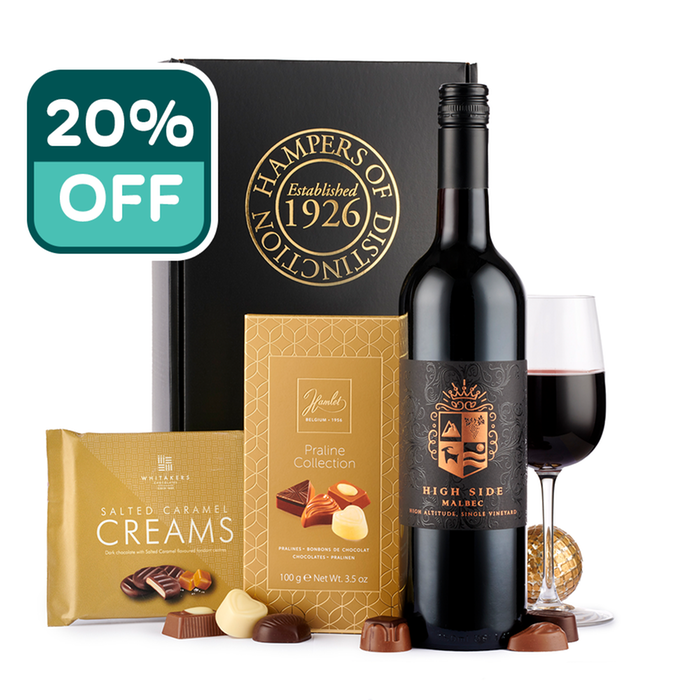 Red Wine & Chocolate Hamper
