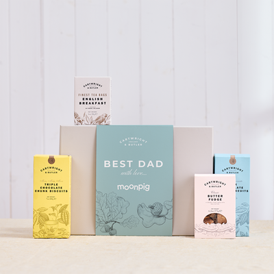 Cartwright & Butler Best Dad Tea and Biscuits Hamper