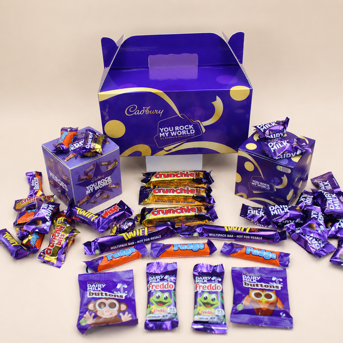 Cadbury You Rock My World Gift Box Hamper 593g