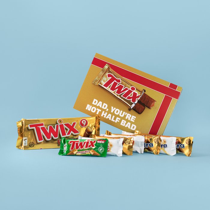 Twix Hamper 'Dad You're Not Half Bad'