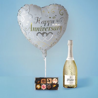 Happy Anniversary Balloon Gift Set 