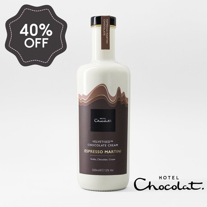Hotel Chocolat Espresso Martini Velvetised Cream 500ml