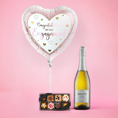 Happy Engagement Balloon Gift Set 