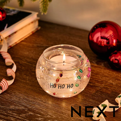 NEXT Christmas Light Up Candle  
