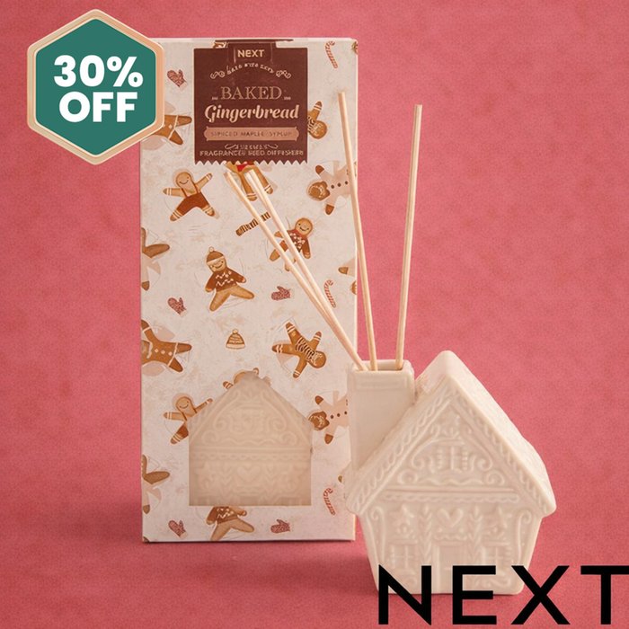 NEXT Gingerbread House 100ml Reed Diffuser