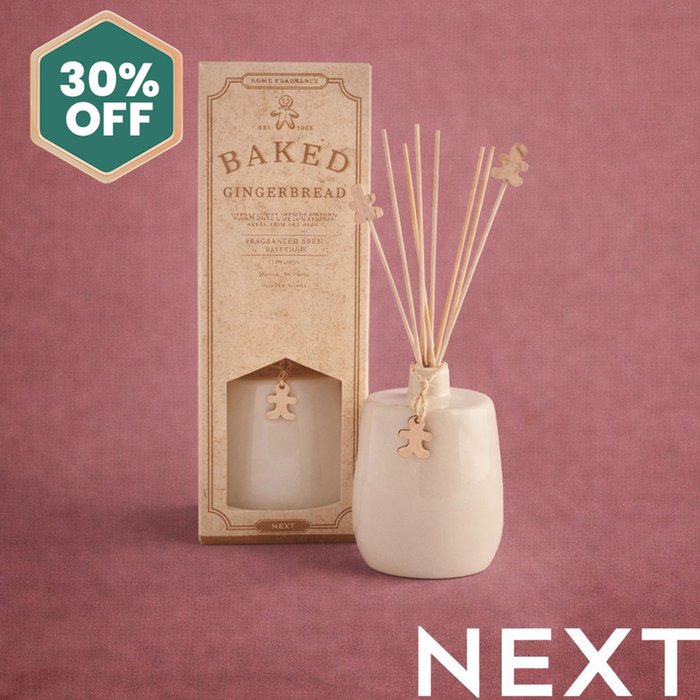 NEXT Gingerbread 400ml Reed Diffuser