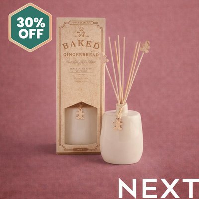 NEXT Gingerbread 400ml Reed Diffuser