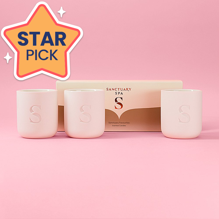 Sanctuary Spa Candle Trio Gift Set