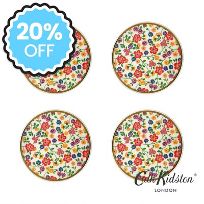 Cath Kidston Pembridge Coasters Set of 4