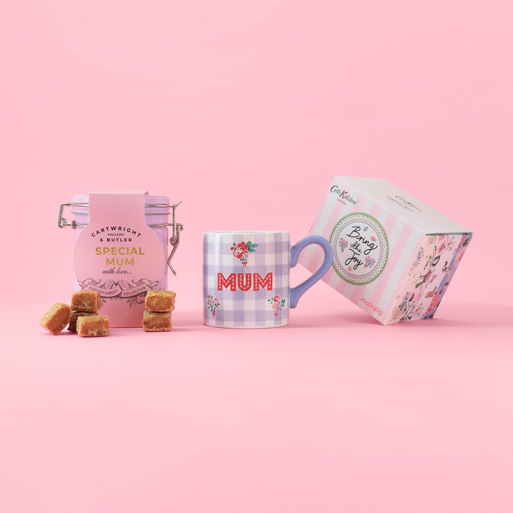 Cath Kidston Mum Mug & Special Mum Fudge Gift Set