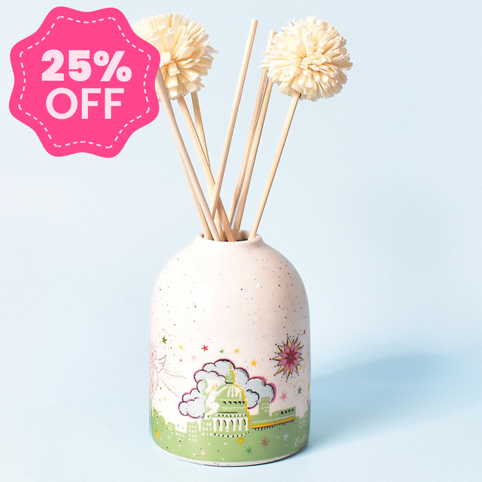 Cath Kidston Pink Christmas Reed Diffuser