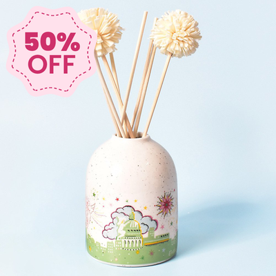 Cath Kidston Pink Christmas Reed Diffuser