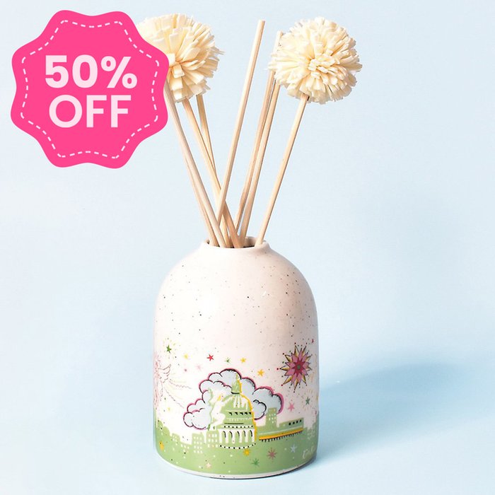 Cath Kidston Pink Christmas Reed Diffuser