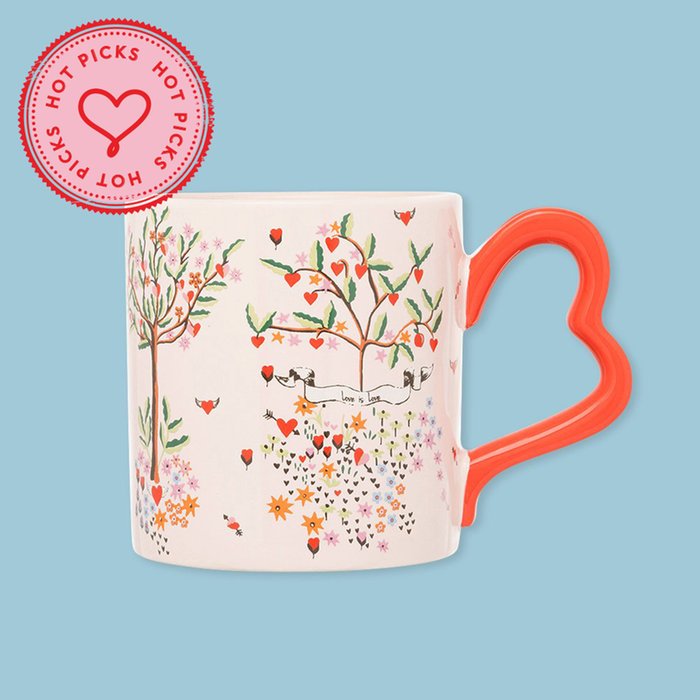 Cath Kidston Love Is Love Handle Mug
