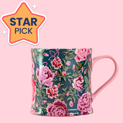 Cath Kidston Dolly Rose Navy Mollie Mug