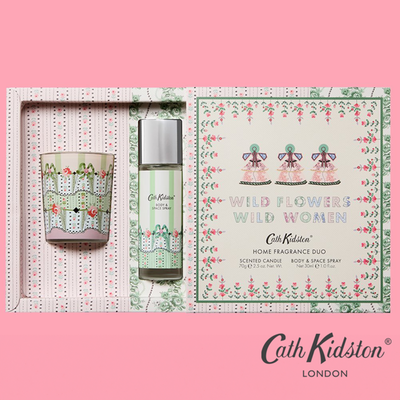 Cath Kidston Wild Women Wild Flowers Home Fragrance Duo