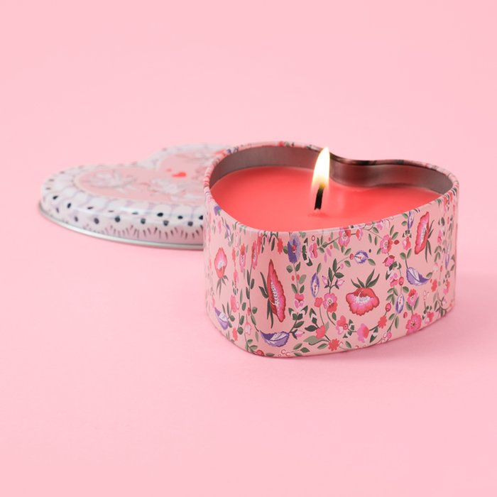 Cath Kidston Cherub Heart Tin Candle (100g)