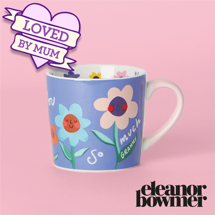 Eleanor Bowmer Granny Floral I Love you Mug & Gift Box